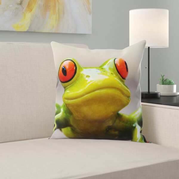 frog travel pillow